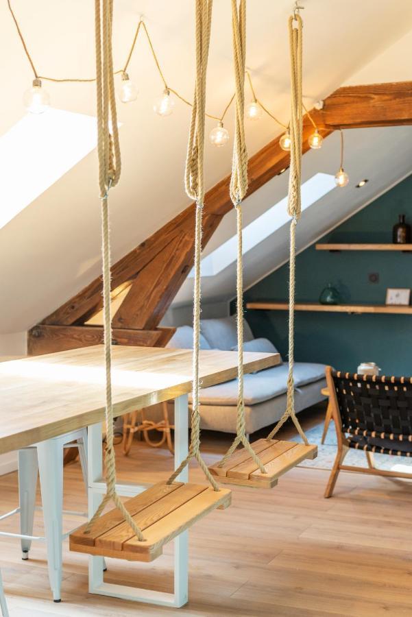 Apartmán Le Merveilleux D'About Nancy Exteriér fotografie